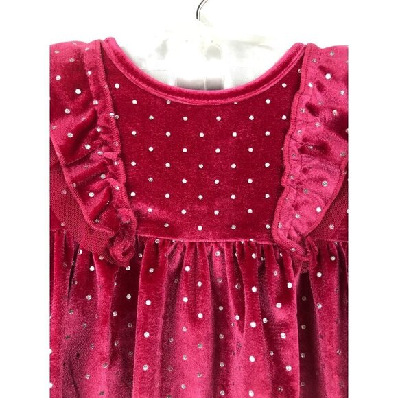Cat & Jack Infant Red Polka Dot Print 2 Piece Set Size 3-6 Months NWT - Picture 2 of 11